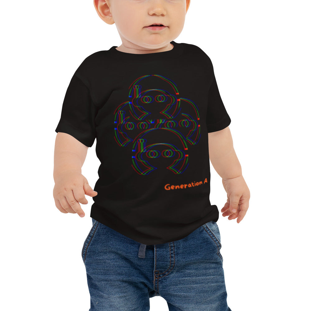 Aliens Arrive Baby Unisex Short Sleeve Tee