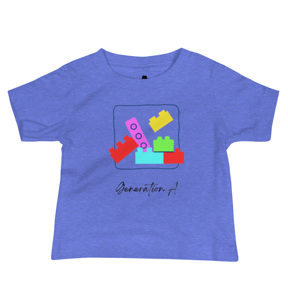 Falling Lego's Baby Unisex Short Sleeve Tee