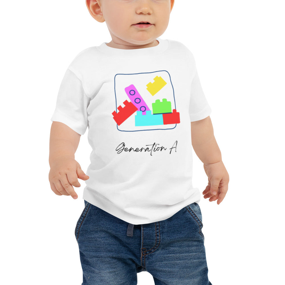 Falling Lego's Baby Unisex Short Sleeve Tee