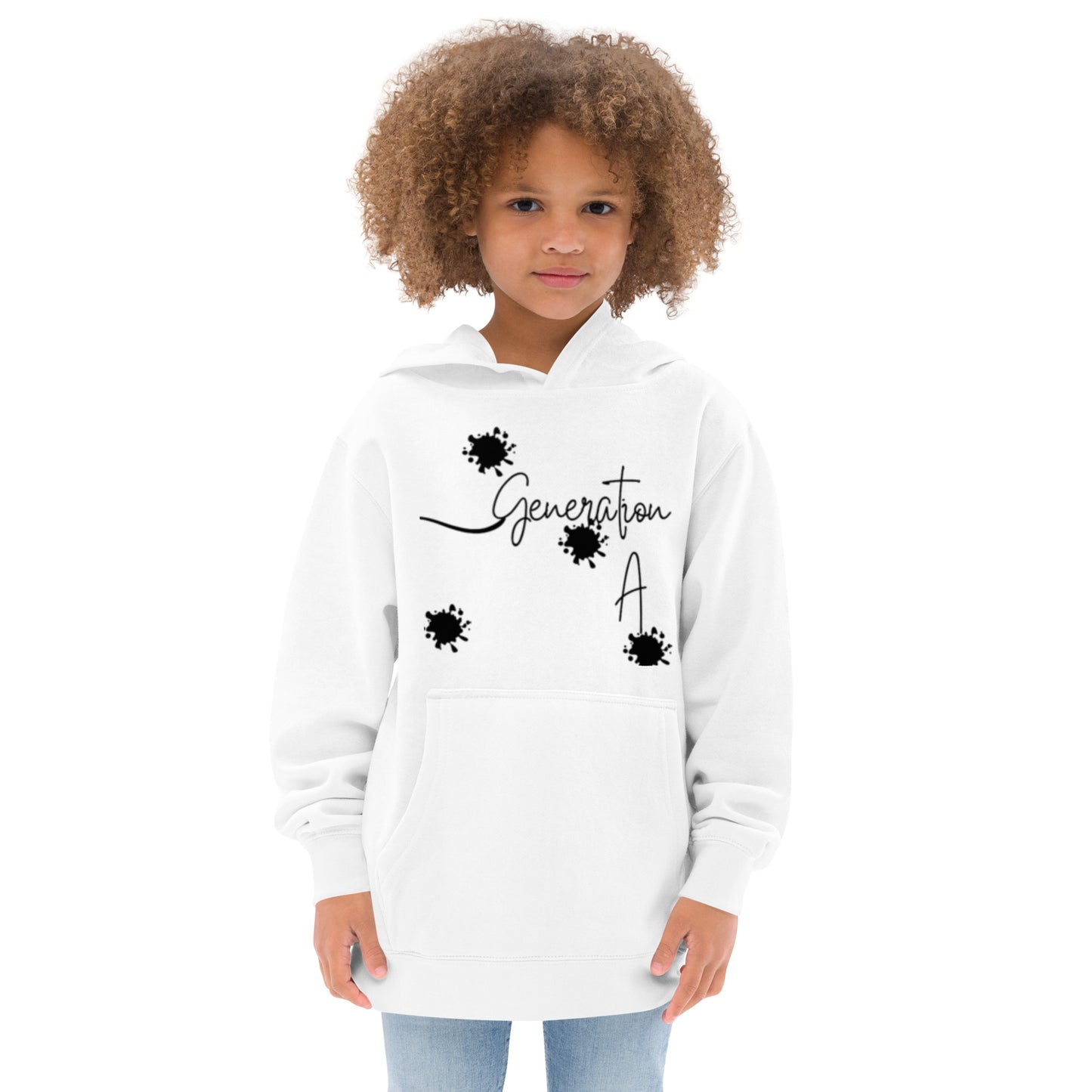 Painted Kids Fleece Unisex Hoodie