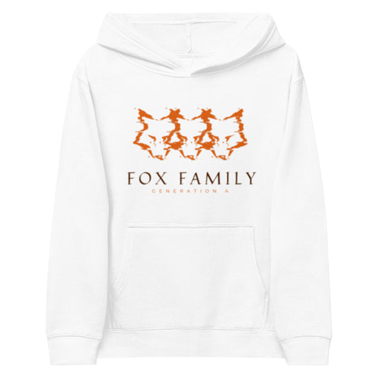 Fox Pack Unisex Kids fleece hoodie