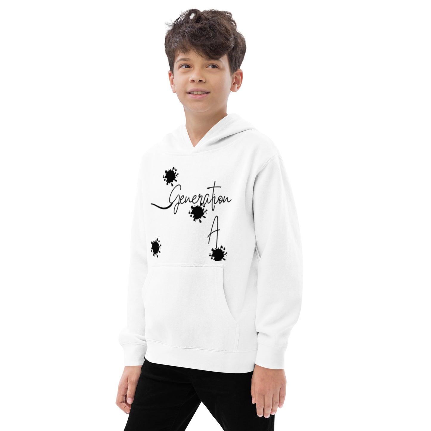 Painted Kids Fleece Unisex Hoodie