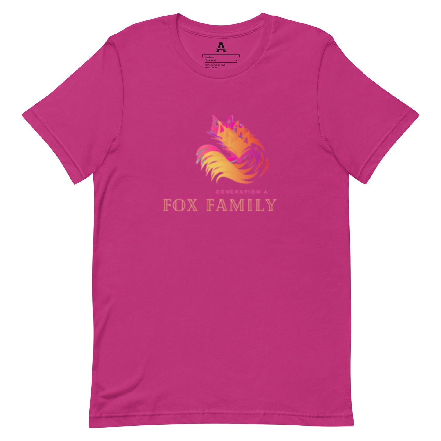 Slick Fox Unisex Adult t-shirt