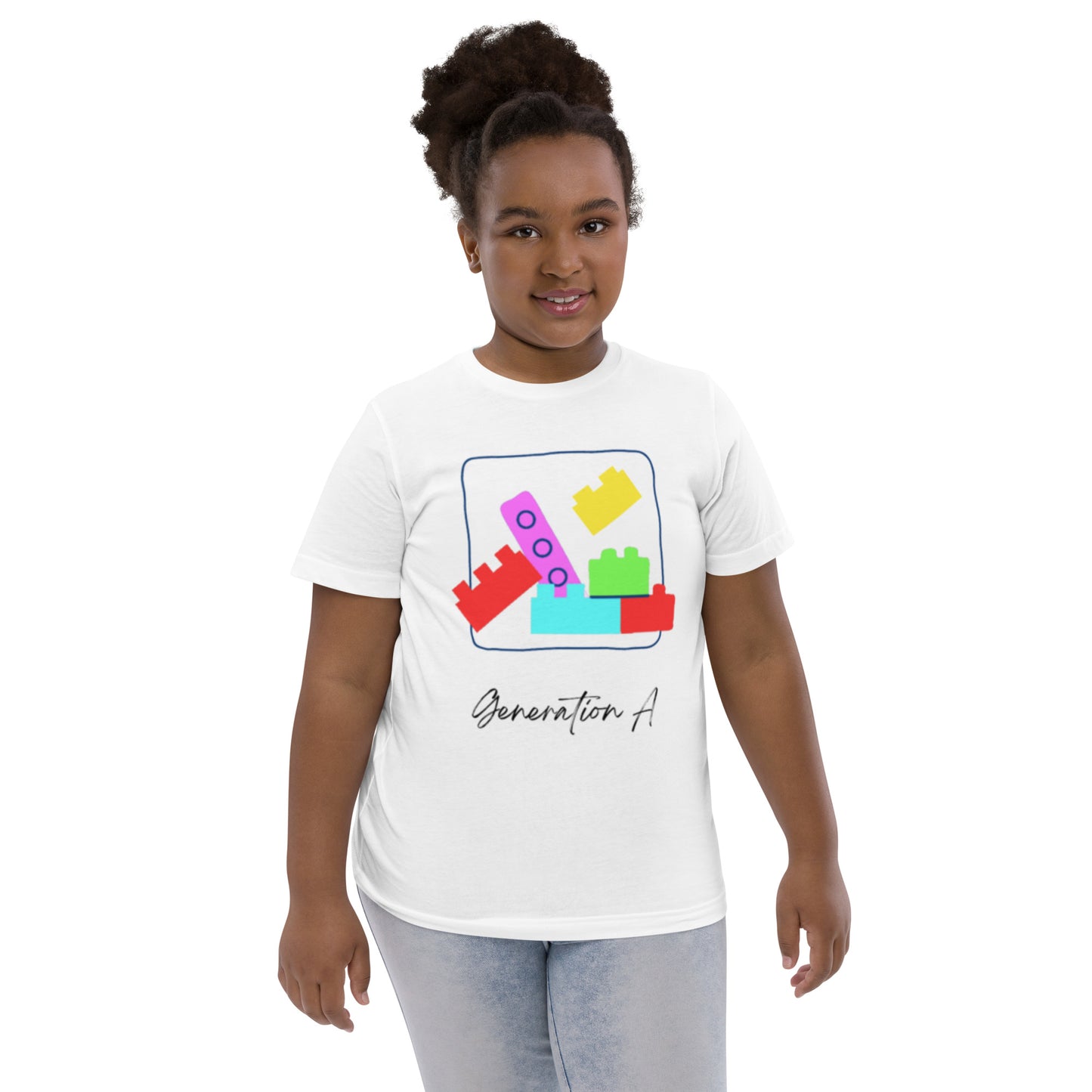 Falling Lego's Youth Unisex T-shirt